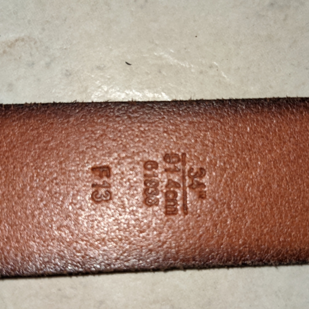 Coach belt - Picture 4 of 8